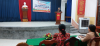 Ông Lê Ngọc Tá - Ủy viên BTV Hội bảo trợ người khuyết tật bảo vệ  quyền trẻ em tỉnh Tây Ninh phát biểu tại buổi Trao quà
