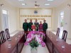 Lãnh đạo Uỷ ban MTTQ Việt Nam thành phố thăm Đồn Biên phòng Tam Thanh