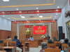 Ông Nguyễn Ba – UV BTV Thành uỷ, Chủ tịch Uỷ ban MTTQ Việt Nam thành phố phát biểu chỉ đạo