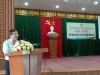 Ông Nguyễn Phi Hùng- Phó Chủ tịch Thường trực Ủy ban MTTQ Việt Nam tỉnh- Báo cáo viên tại Hội nghị