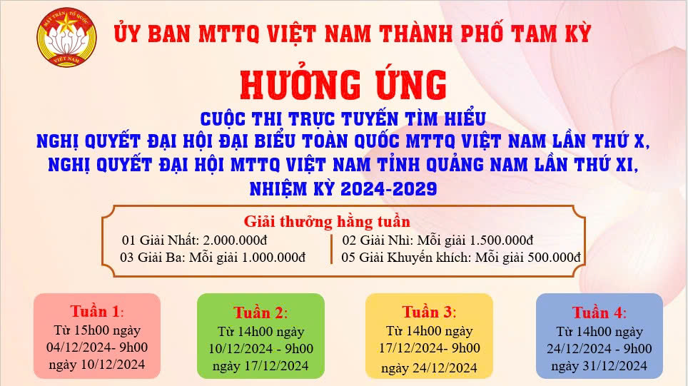 Hưởng ứng cuộc thi trực tuyến do MT tỉnh phát động